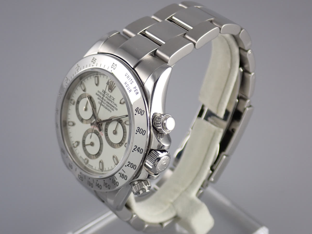 ロレックス デイトナ Ref.116520 ホワイト文字盤 中古 daytona-380