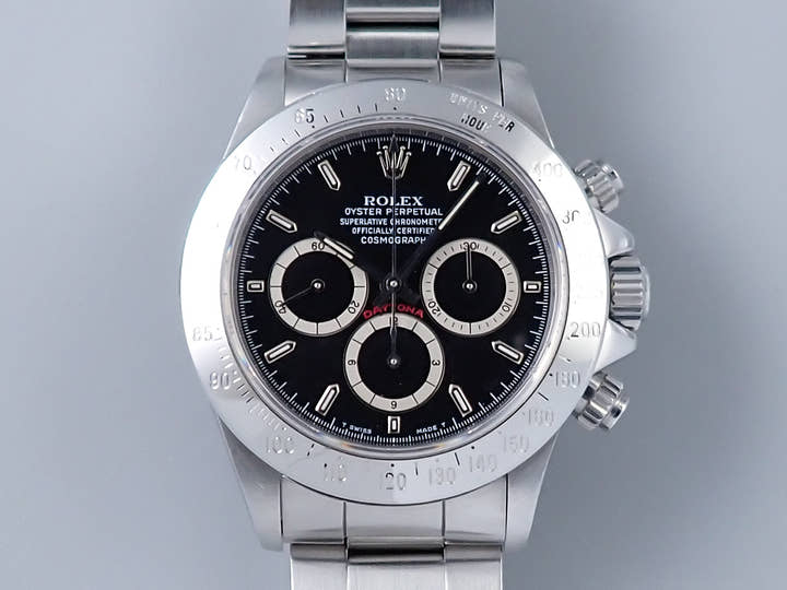 Rolex Daytona El Primero Ref. 16520 Stainless Steel Black Dial