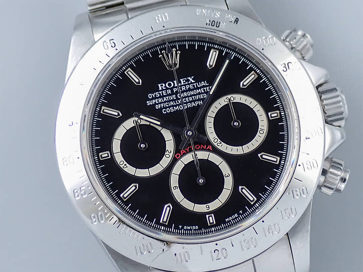 Rolex Daytona El Primero Ref. 16520 Stainless Steel Black Dial