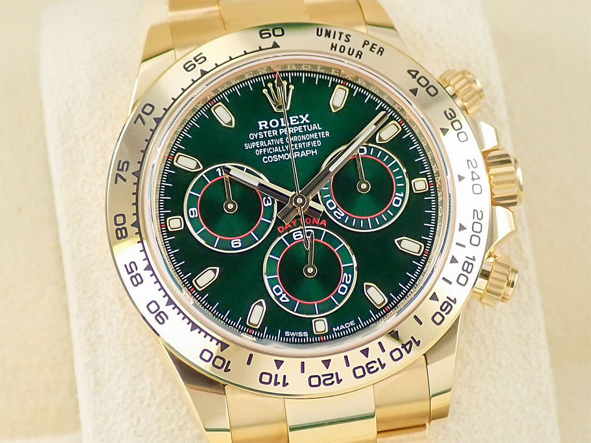 ロレックス デイトナ Ref.116508 グリーン文字盤 美品 77KZ5J34