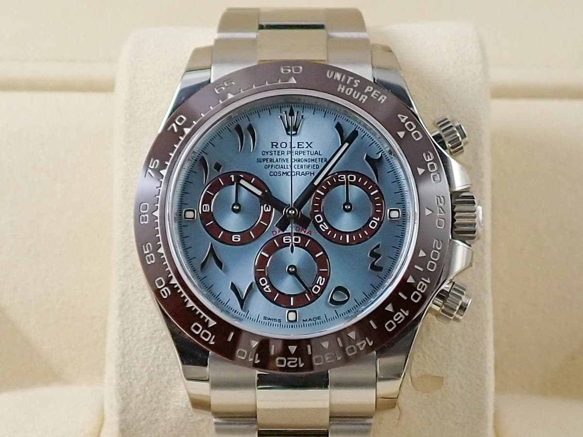 ロレックス デイトナ Ref.116506 アイスブルー×アラビアインデックス文字盤 中古 8H9JUHHF
