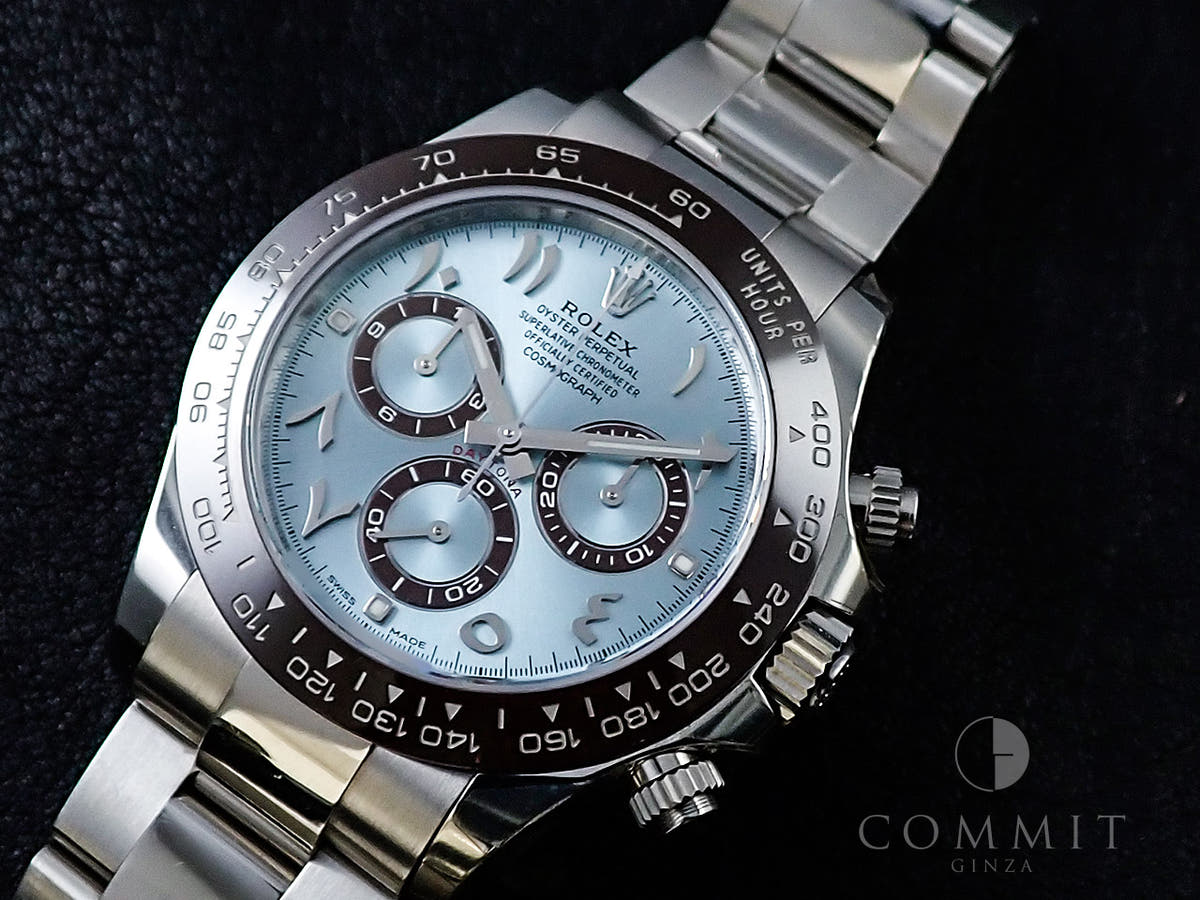 ロレックス デイトナ Ref.116506 アイスブルー×アラビアインデックス文字盤 中古 8H9JUHHF