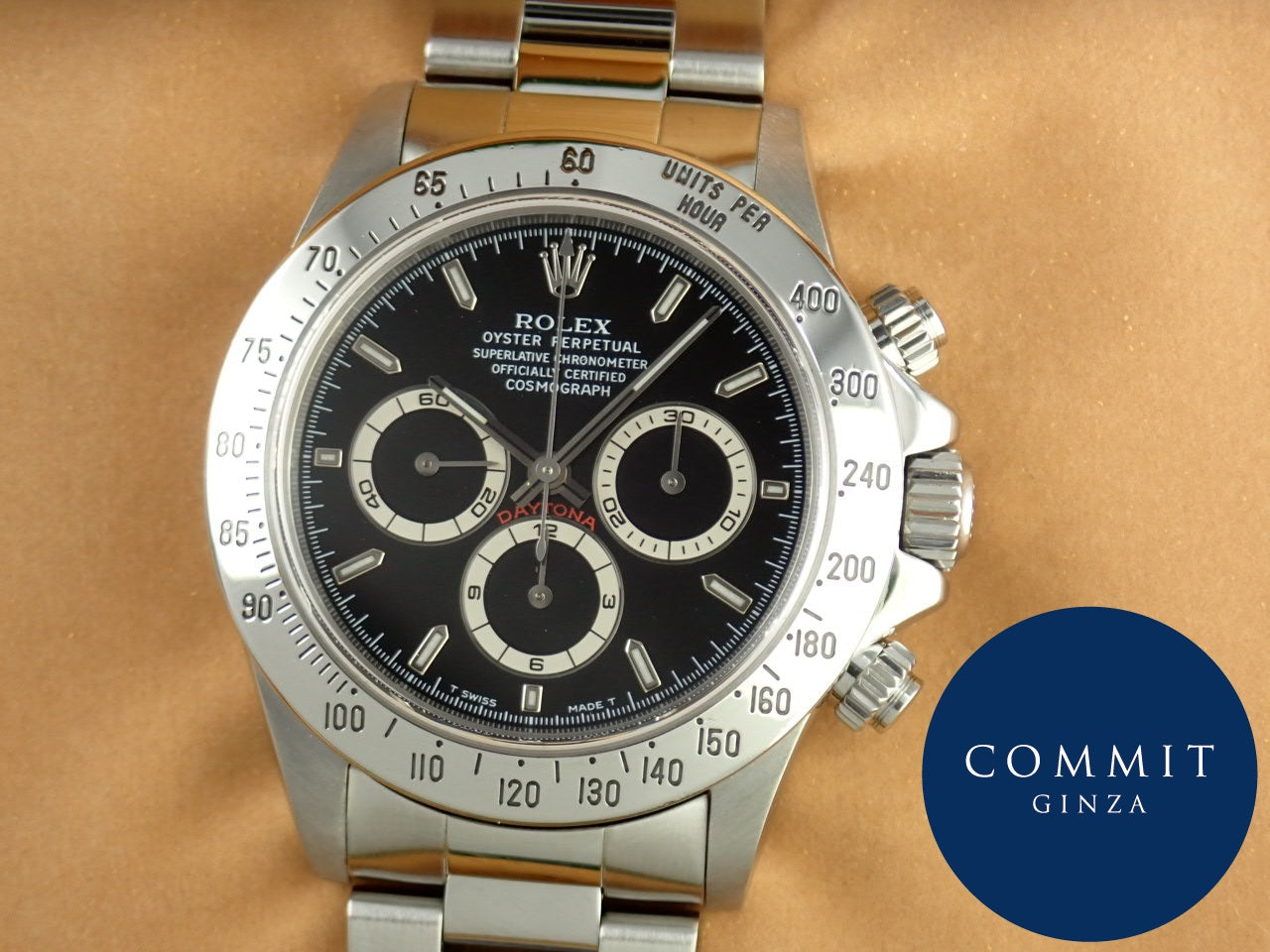 Rolex Daytona El Primero Black Dial U-Serial Number