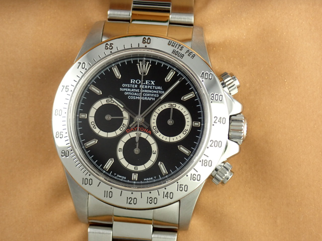 Rolex Daytona El Primero Black Dial U-Serial Number