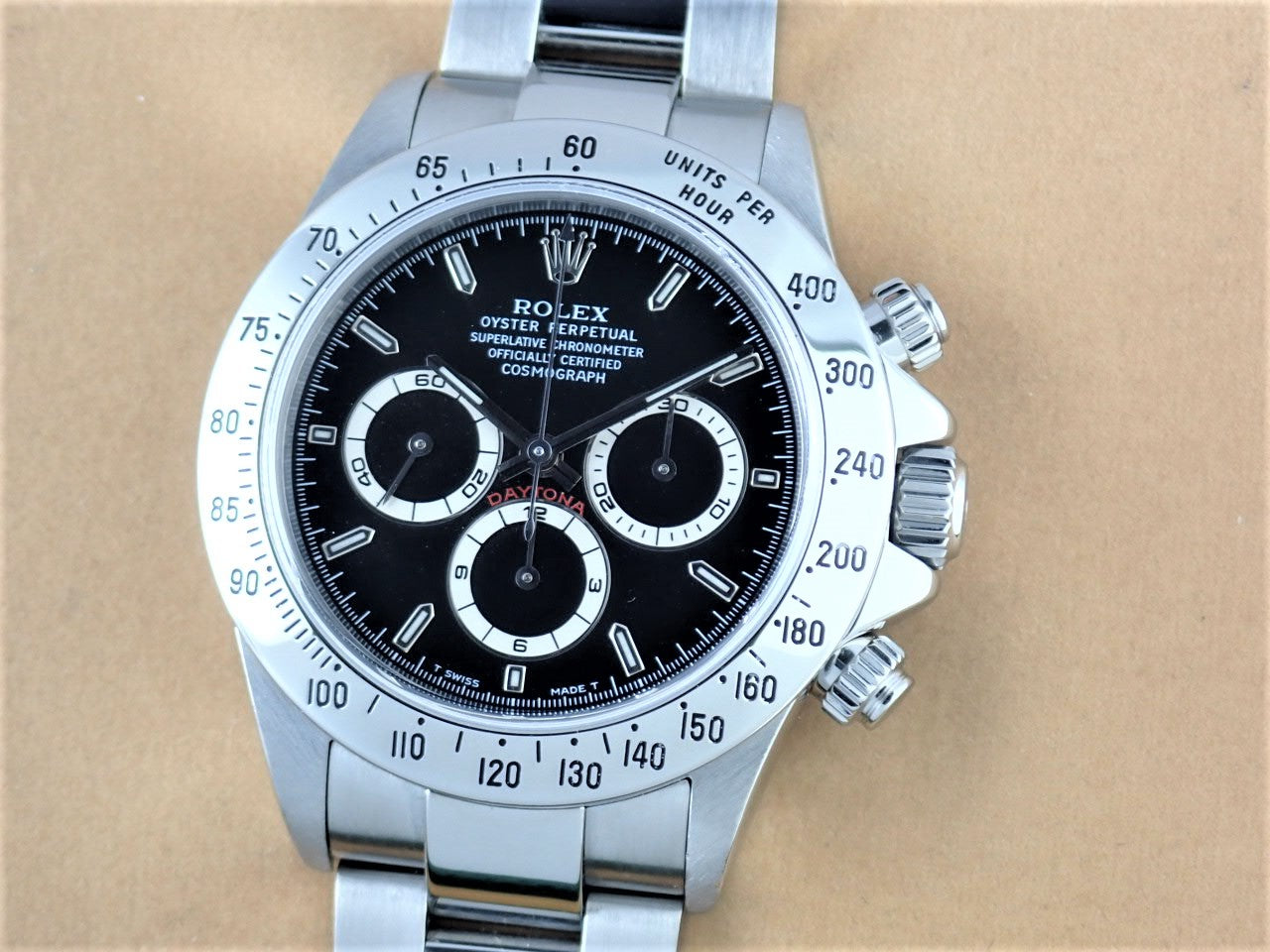 Rolex Daytona El Primero Black Dial U6 &lt;Warranty, Box, etc.&gt;