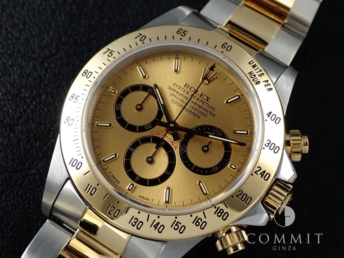 ロレックス デイトナ エルプリメロ Ref.16523 シャンパン文字盤 美中古 36T8U4TX