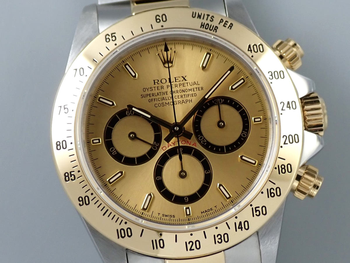 ロレックス デイトナ エルプリメロ Ref.16523 シャンパン文字盤 美中古 36T8U4TX