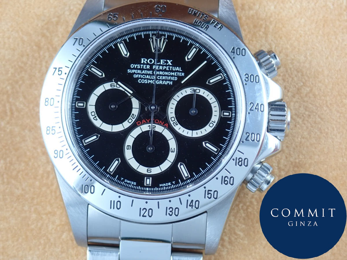 ロレックス デイトナ Ref.16520 ブラック文字盤 中古 daytona-384