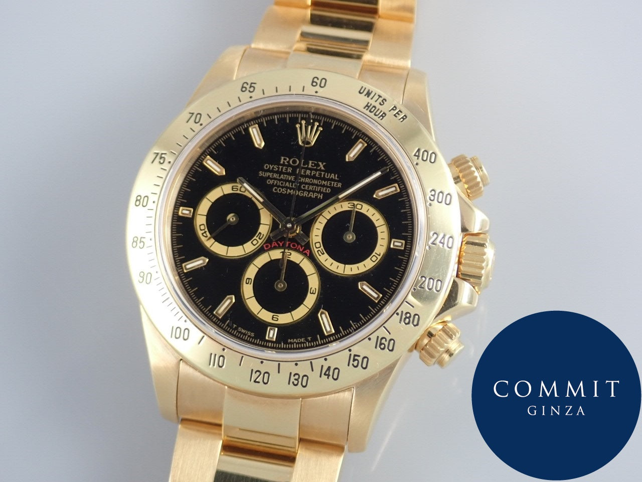 Rolex Daytona El Primero Black Dial W Serial &lt;Box and Others&gt;