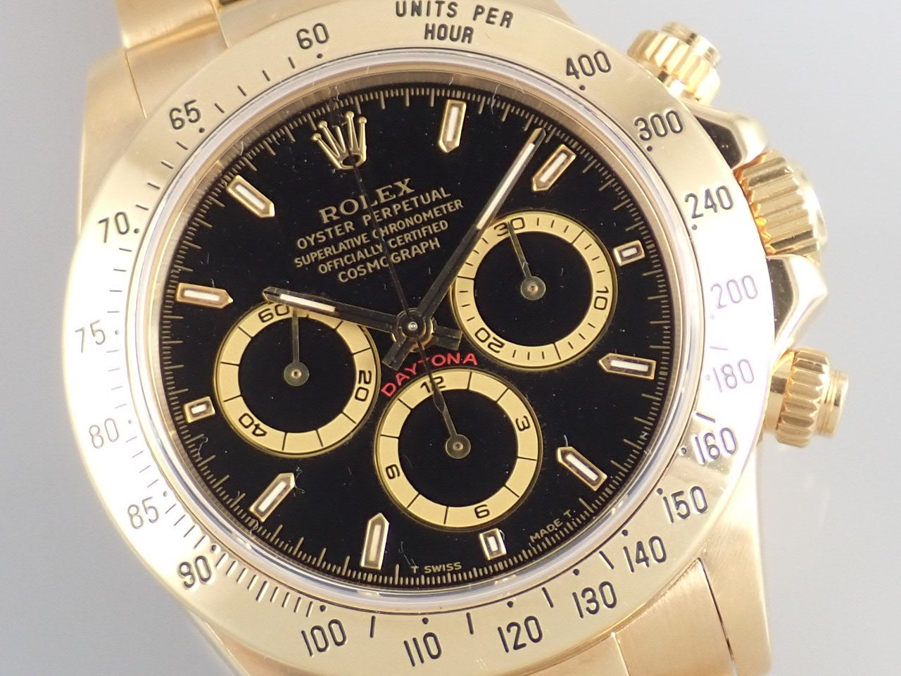 Rolex Daytona El Primero Black Dial W Serial &lt;Box and Others&gt;