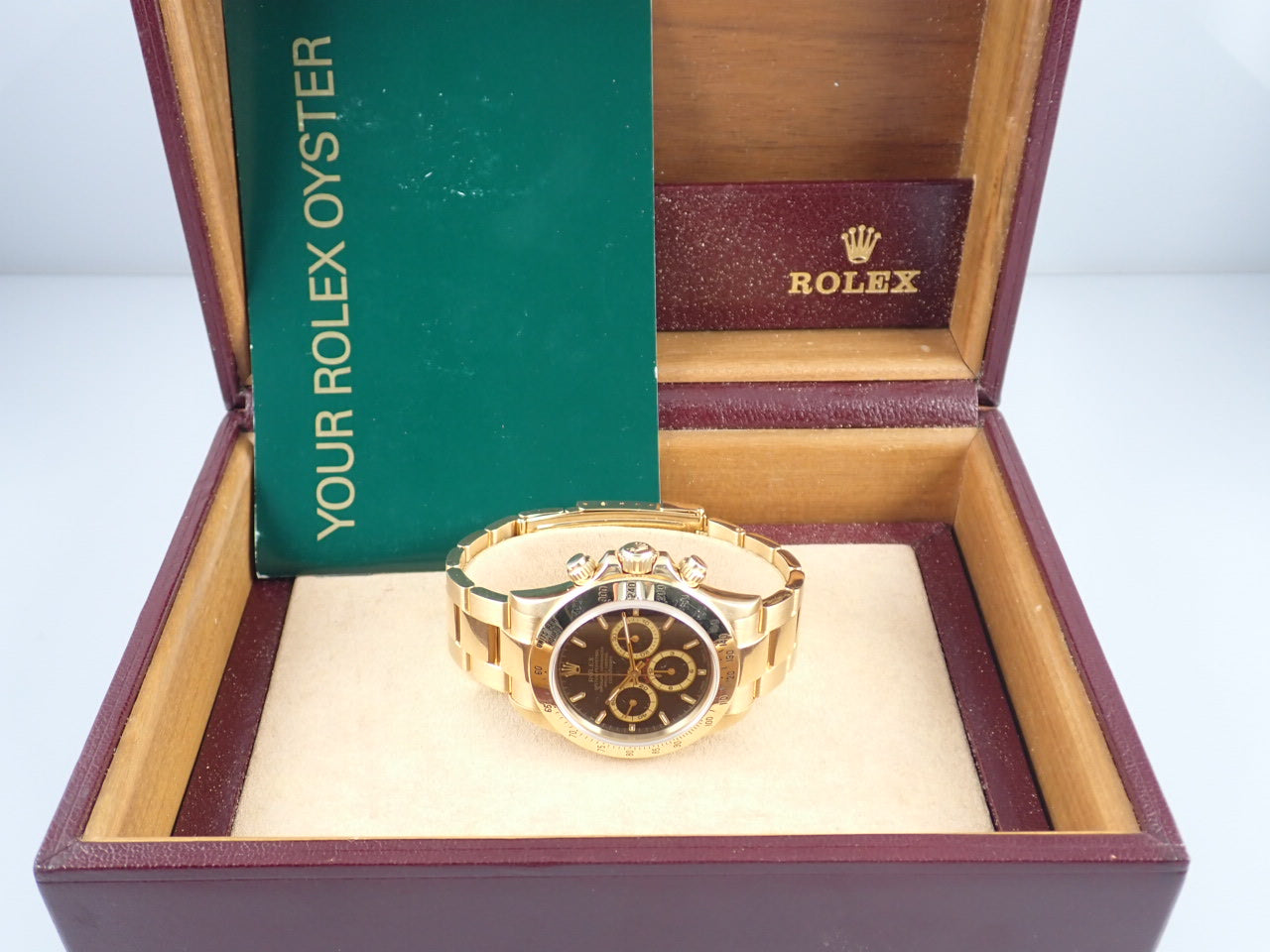 Rolex Daytona El Primero Black Dial W Serial &lt;Box and Others&gt;