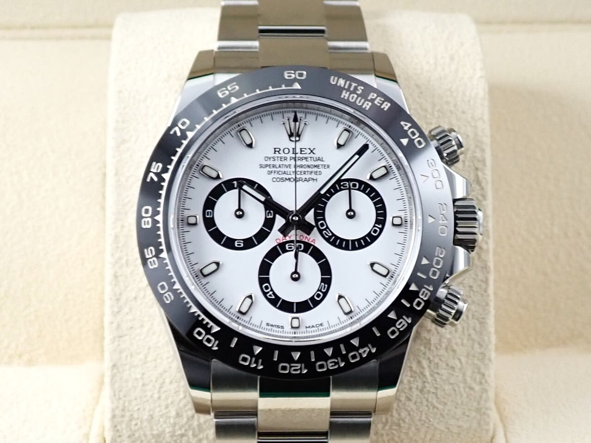 ロレックス デイトナ Ref.116500LN ホワイト文字盤 未使用 54Z65119