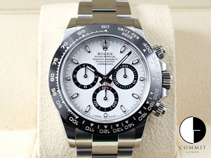 ロレックス デイトナ Ref.116500LN ステンレススチール ホワイト文字盤