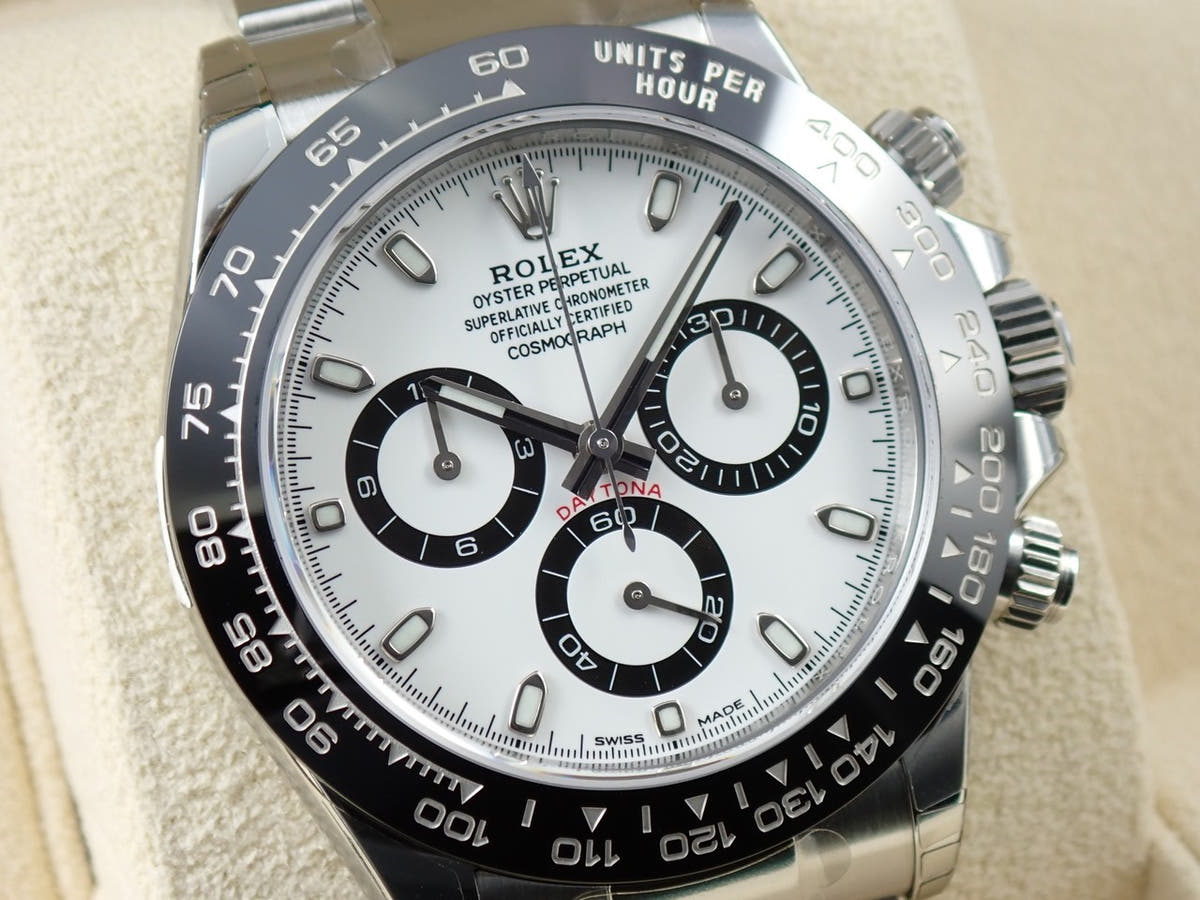 ロレックス デイトナ Ref.116500LN ホワイト文字盤 未使用 6786MZPC