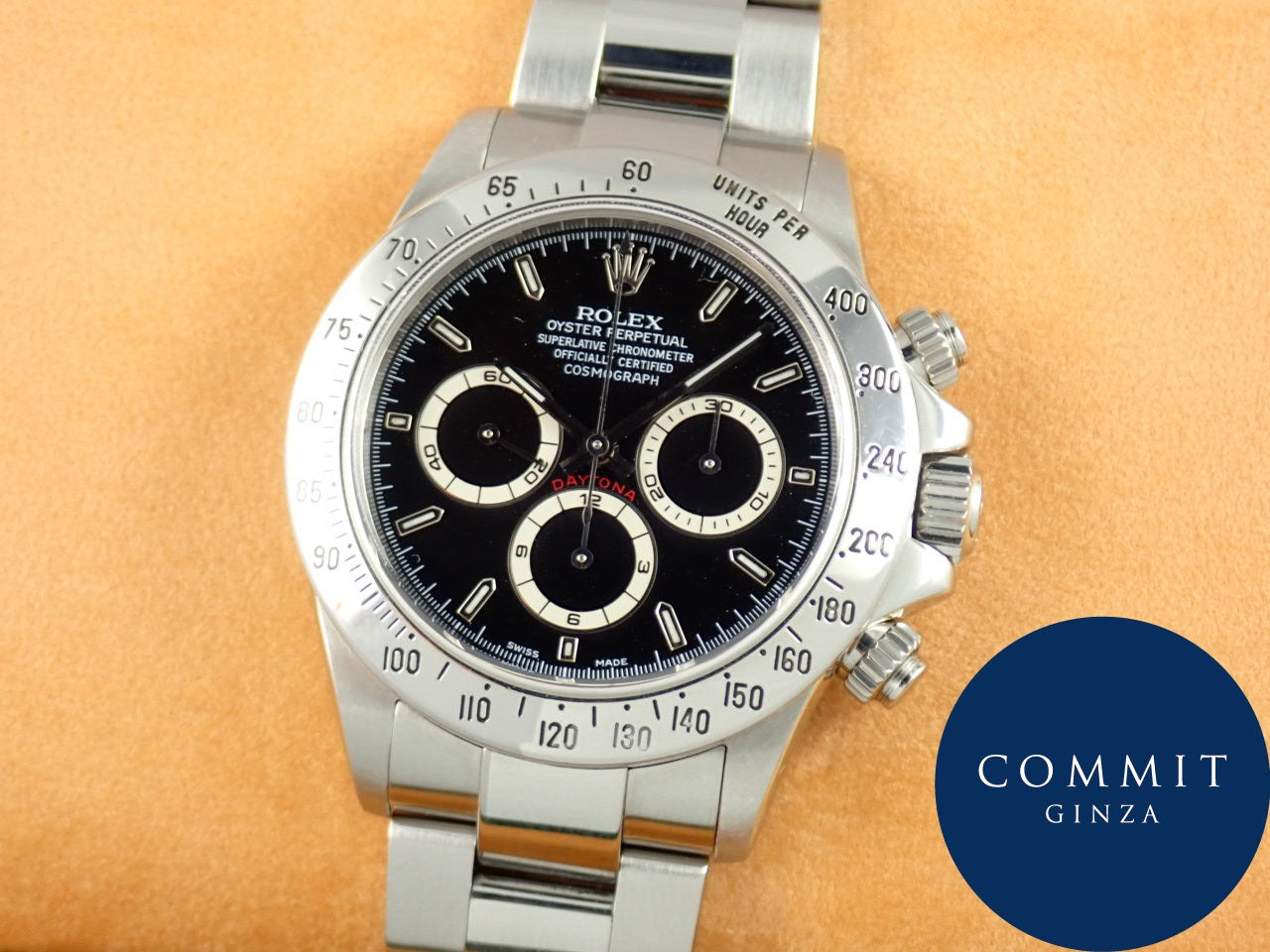 Rolex Daytona El Primero Black Dial A6