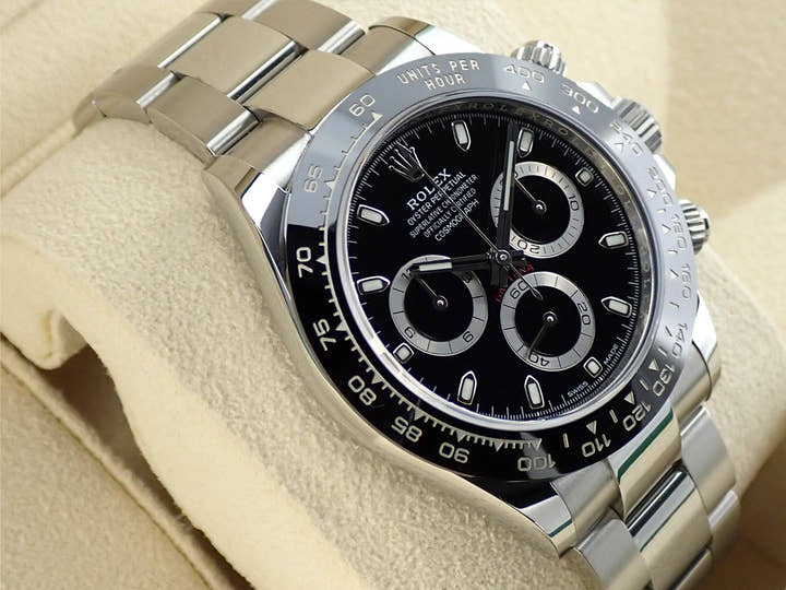 ロレックス デイトナ Ref.116500LN ステンレススチール ブラック文字盤