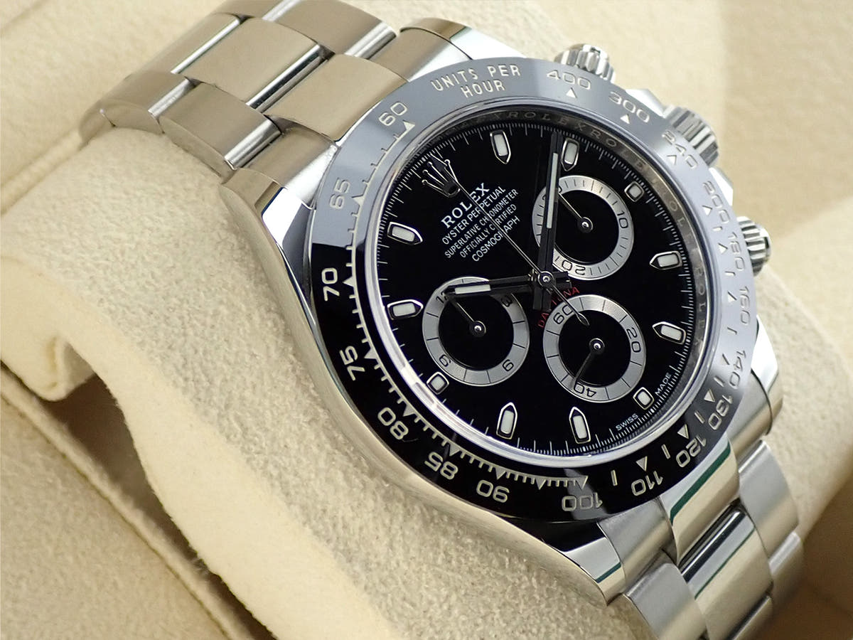 ロレックス デイトナ Ref.116500LN ブラック文字盤 未使用 R1VFVTUF