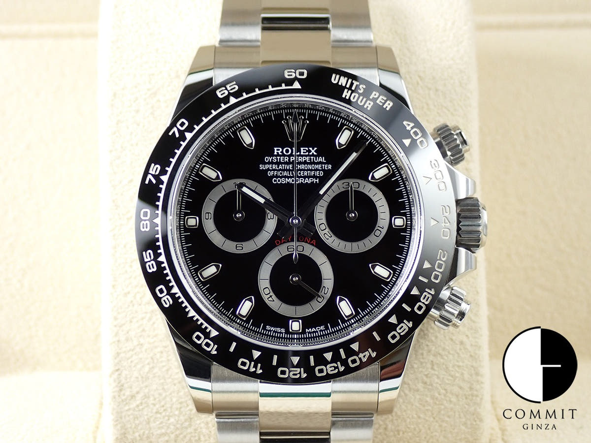 ロレックス デイトナ Ref.116500LN ブラック文字盤 未使用 R1VFVTUF