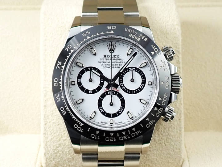 ロレックス デイトナ Ref.116500LN ステンレススチール ホワイト文字盤