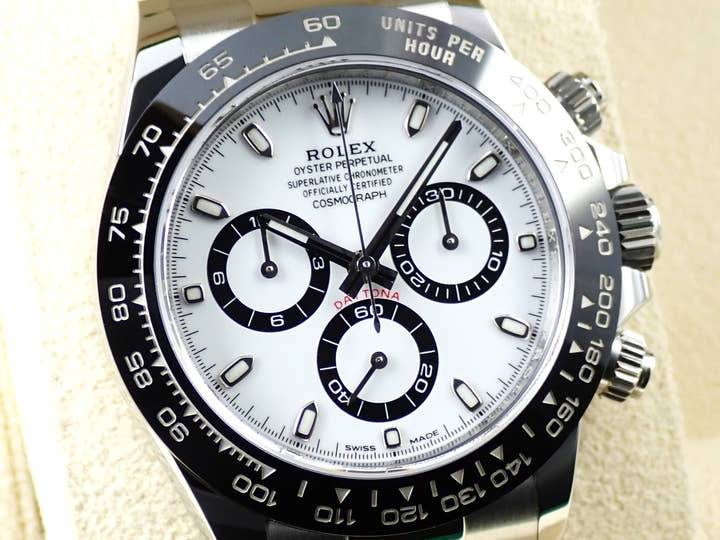 ロレックス デイトナ Ref.116500LN ステンレススチール ホワイト文字盤