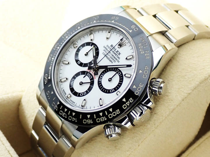 ロレックス デイトナ Ref.116500LN ステンレススチール ホワイト文字盤