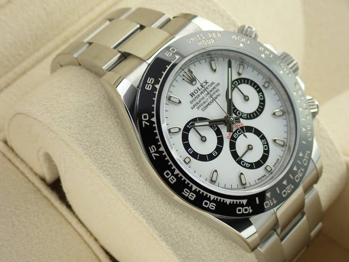 ロレックス デイトナ Ref.116500LN ステンレススチール ホワイト文字盤