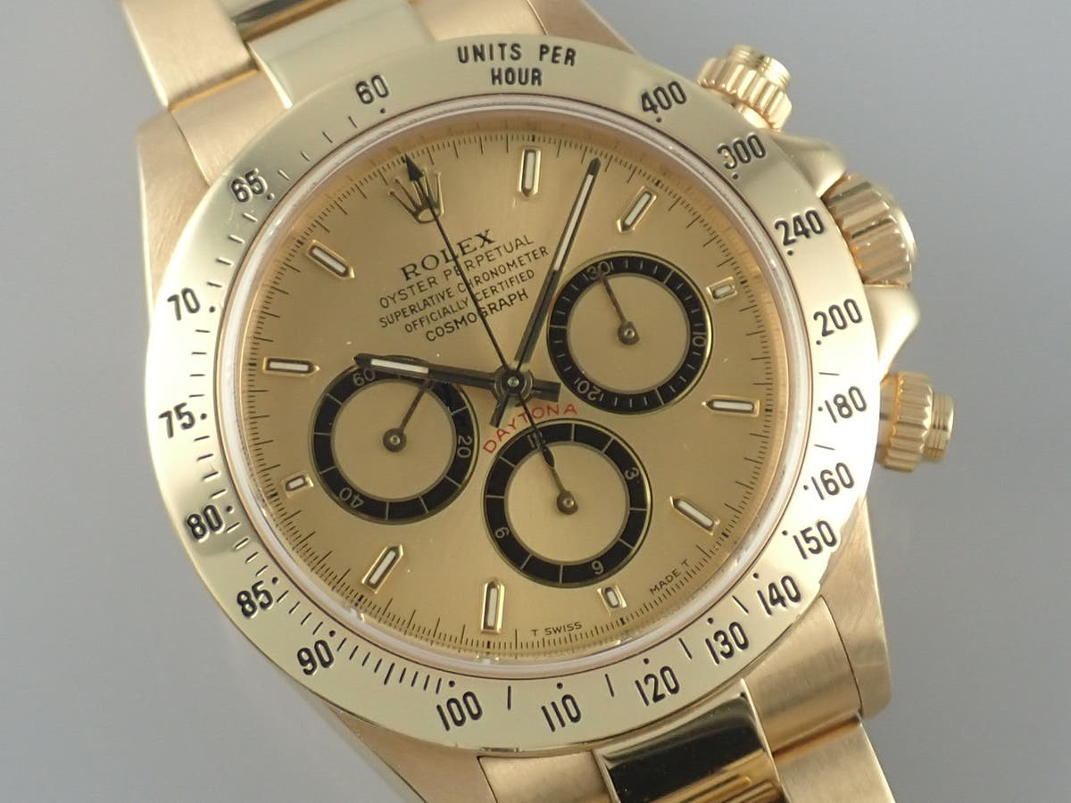 ロレックス デイトナ Ref.16528 シャンパン文字盤 中古 daytona-390