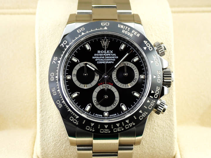 ロレックス デイトナ Ref.116500LN ステンレススチール ブラック文字盤