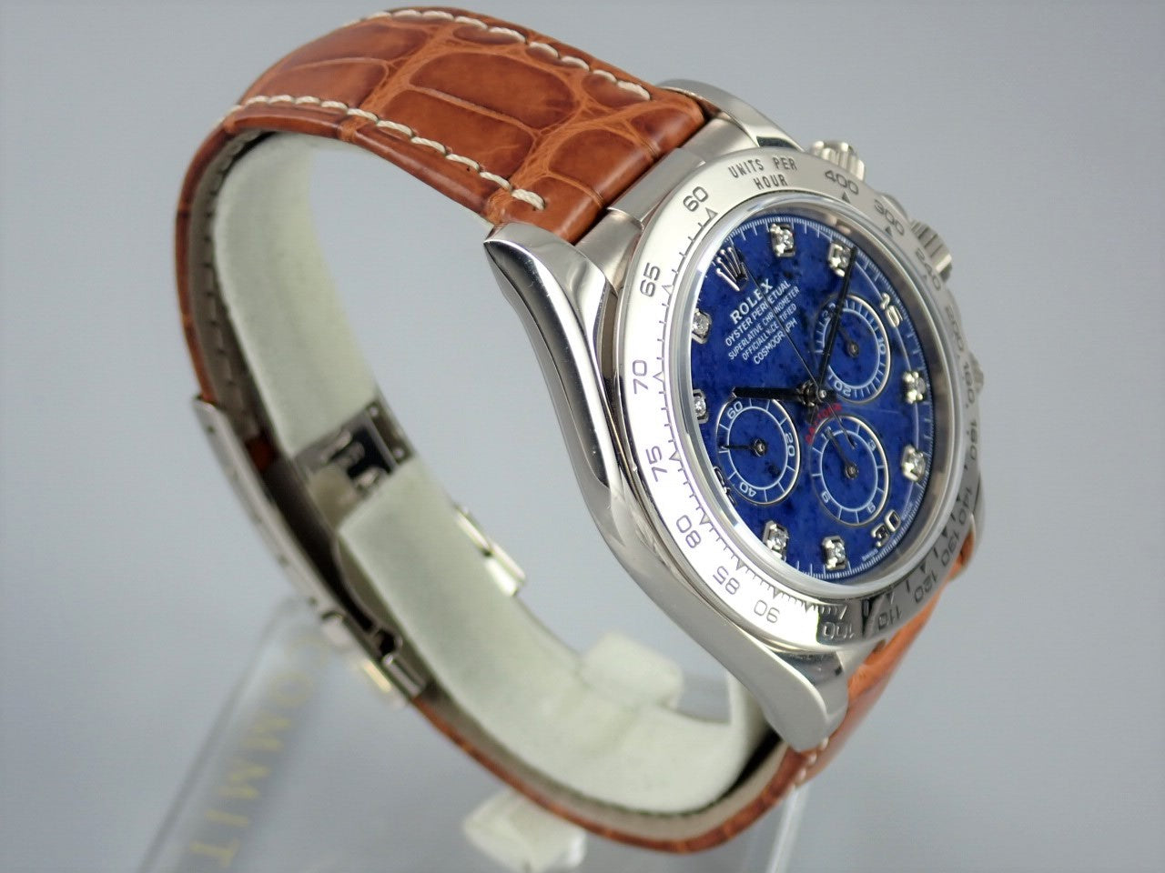 Rolex Cosmograph Daytona Sodalite 8P Diamond