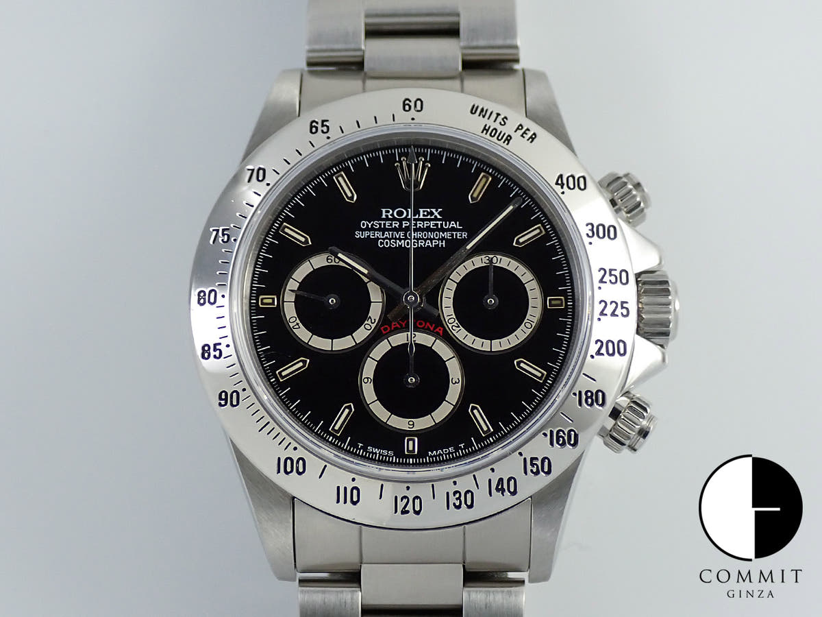 ロレックス デイトナ エルプリメロ Ref.16520 ステンレススチール ブラック文字盤