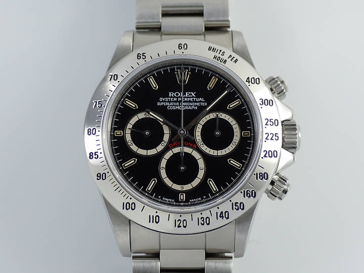 ロレックス デイトナ エルプリメロ Ref.16520 ステンレススチール ブラック文字盤