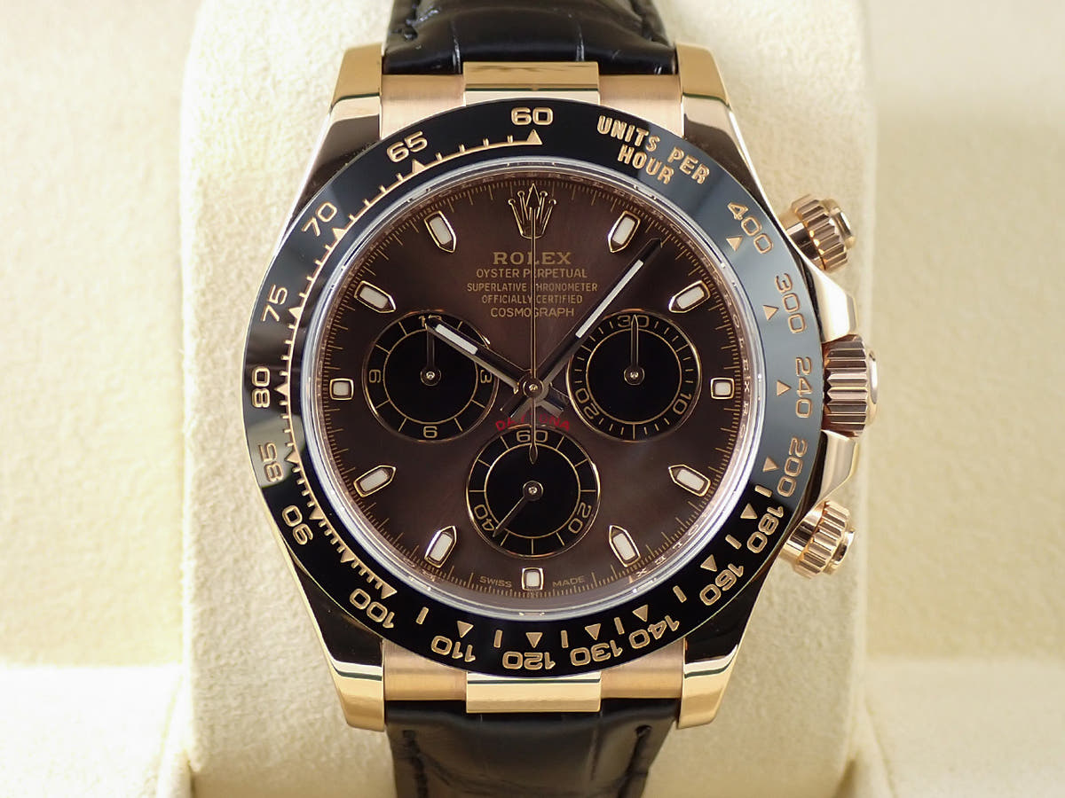 ロレックス デイトナ Ref.116515LN チョコレート/ブラック文字盤 極美品 9CT3A6L2