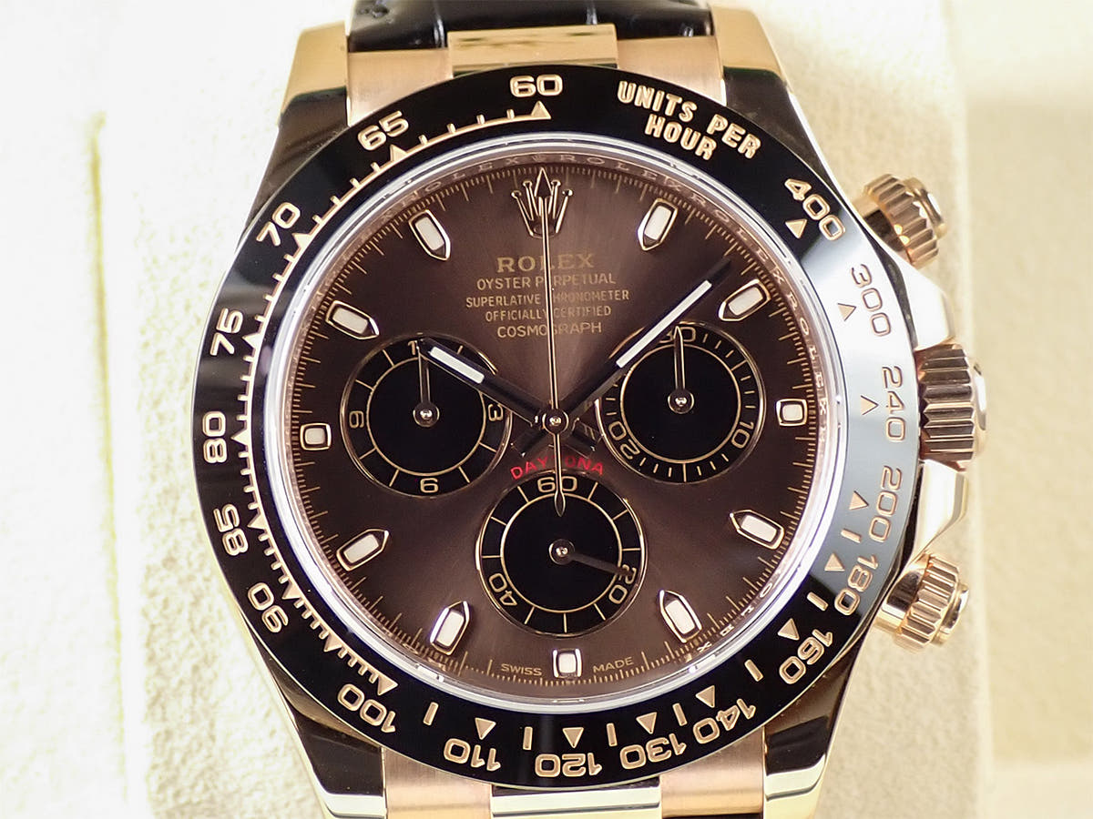 ロレックス デイトナ Ref.116515LN チョコレート/ブラック文字盤 極美品 9CT3A6L2