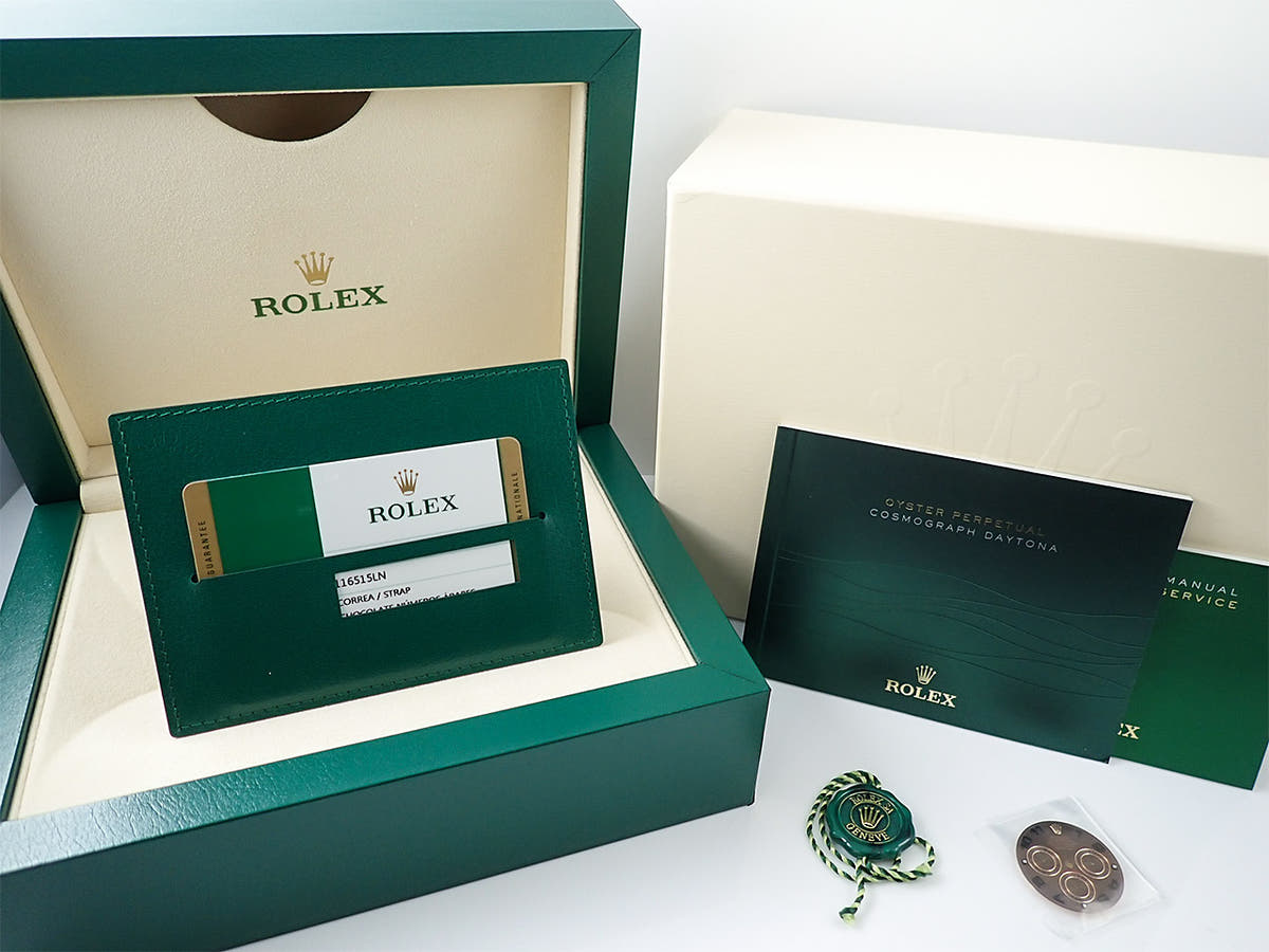 ロレックス デイトナ Ref.116515LN チョコレート/ブラック文字盤 極美品 9CT3A6L2