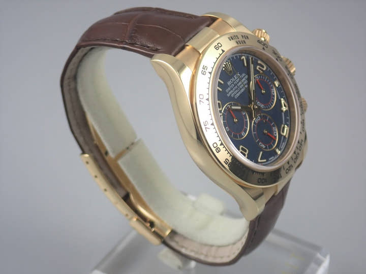 ロレックス デイトナ Ref.116518 ブルーアラビア文字盤 中古 daytona-393