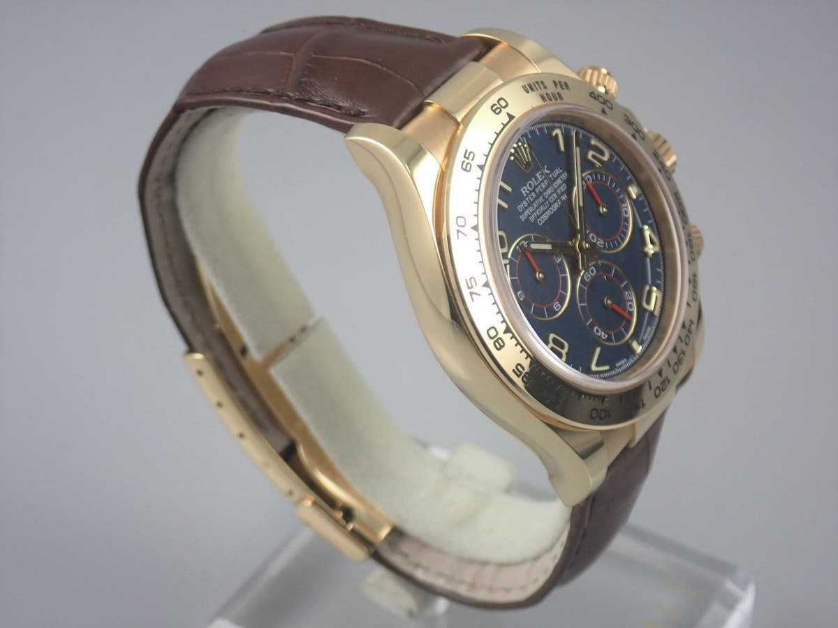 ロレックス デイトナ Ref.116518 ブルーアラビア文字盤 中古 daytona-393
