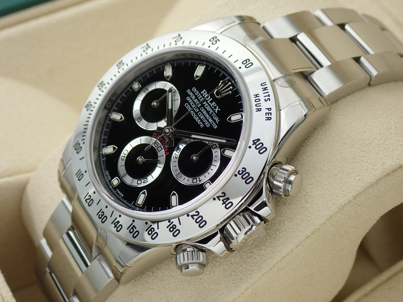 Rolex Daytona Ref.116520 SS Black Dial