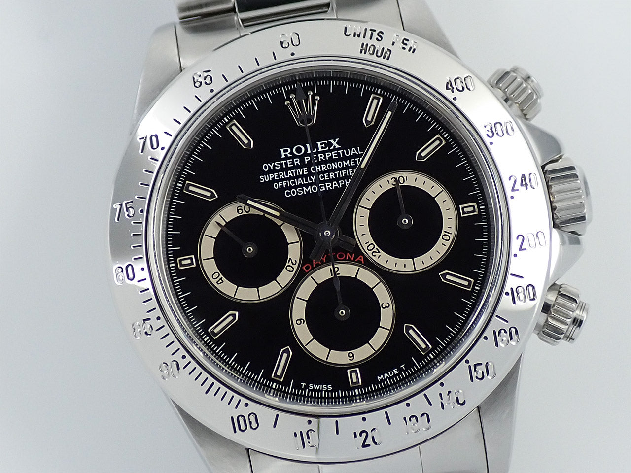 ロレックス デイトナ エルプリメロ Ref.16520 SS ブラック文字盤