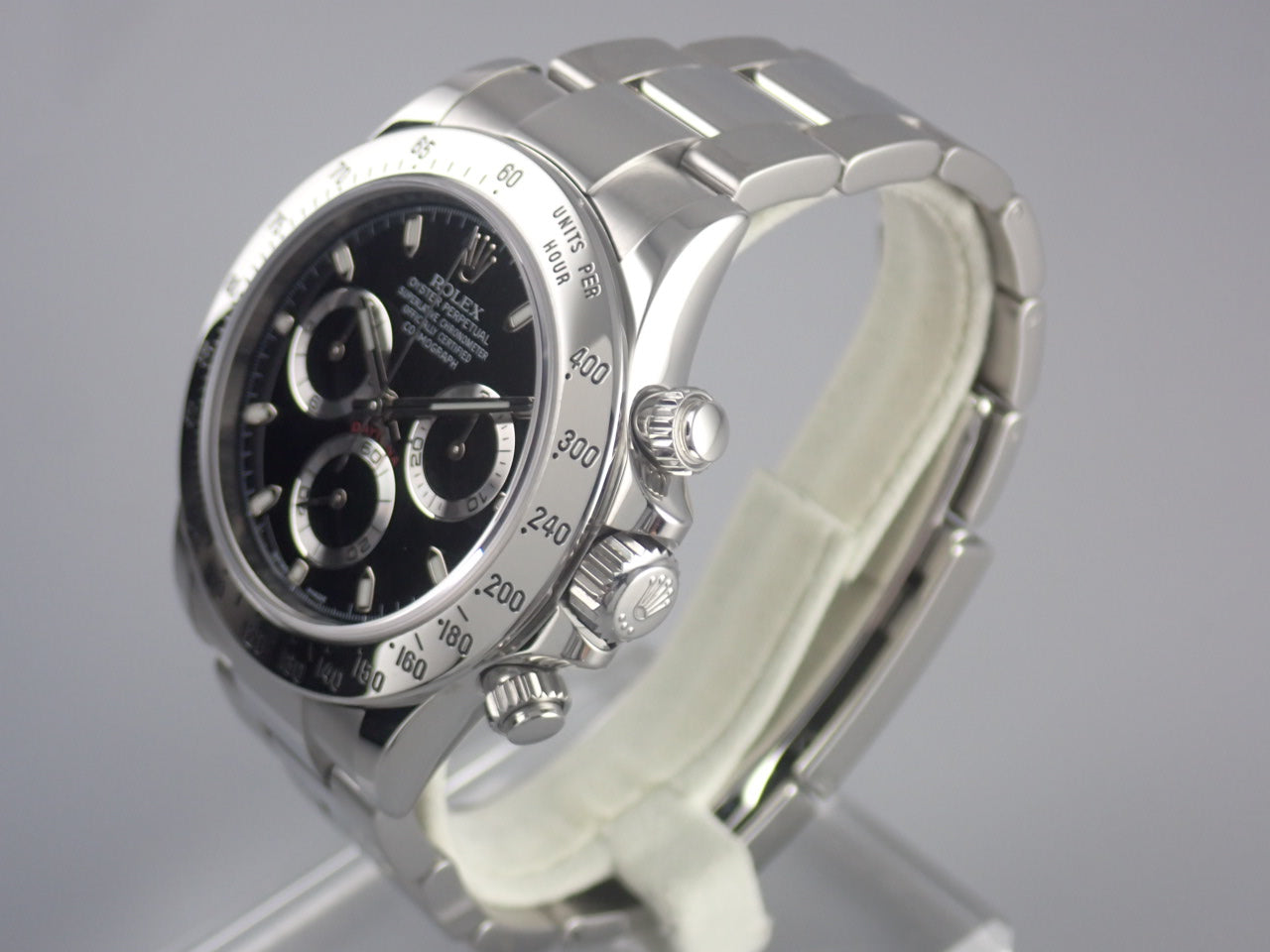 Rolex Daytona Black Dial Random Mirror Buckle