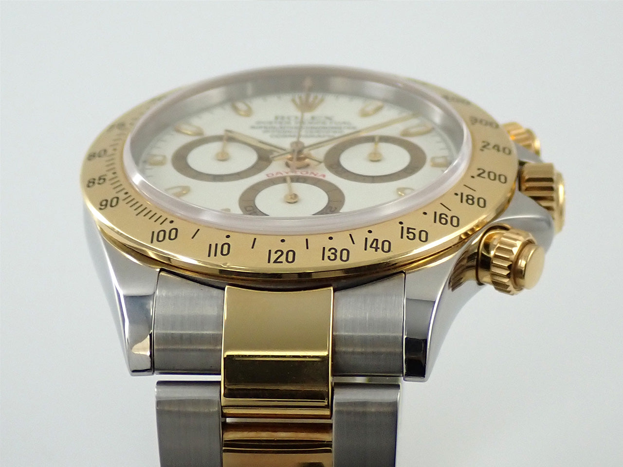 Rolex Daytona Ref.116523 SS/YG White Dial