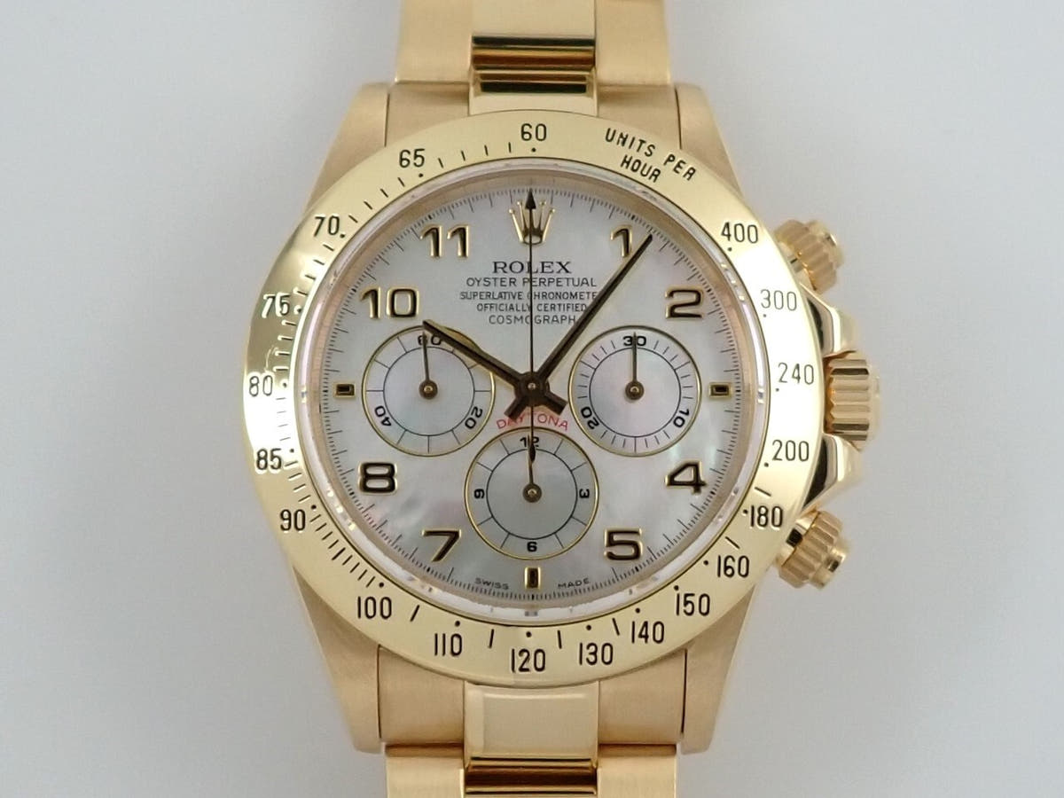 ロレックス デイトナ エルプリメロ Ref.16528 ホワイトシェル アラビア文字盤 中古 W8AHCAYW