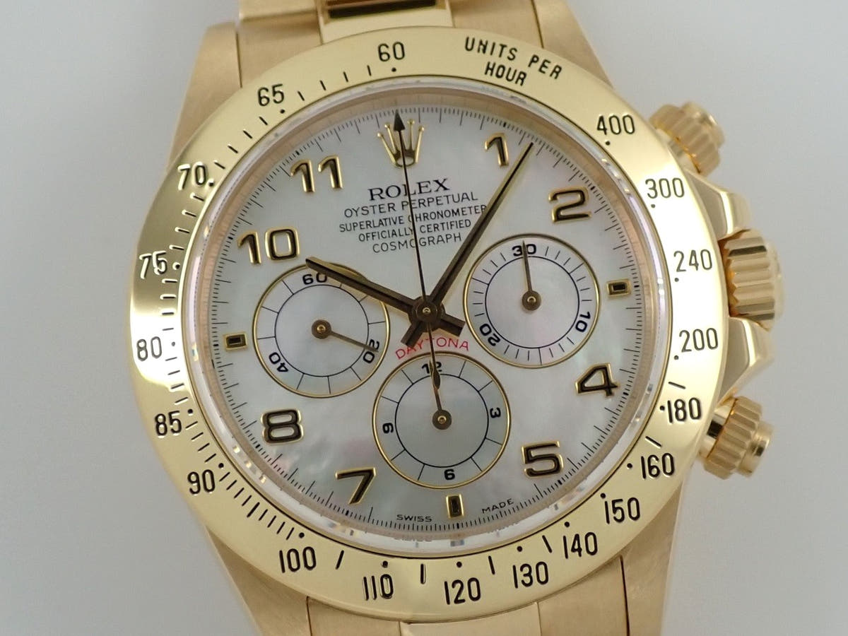 ロレックス デイトナ エルプリメロ Ref.16528 ホワイトシェル アラビア文字盤 中古 W8AHCAYW