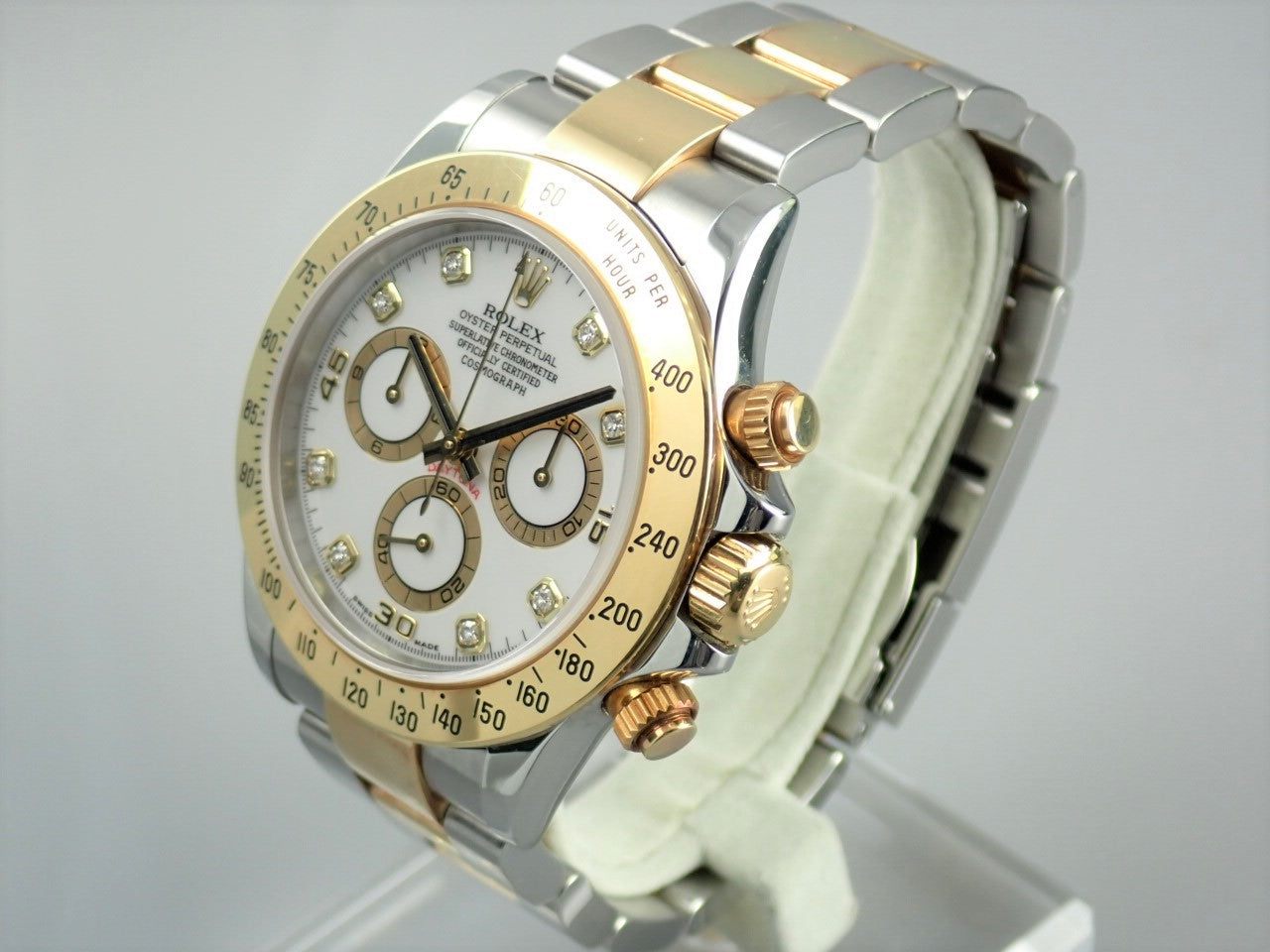 Rolex Daytona combination 8P diamond dial D serial