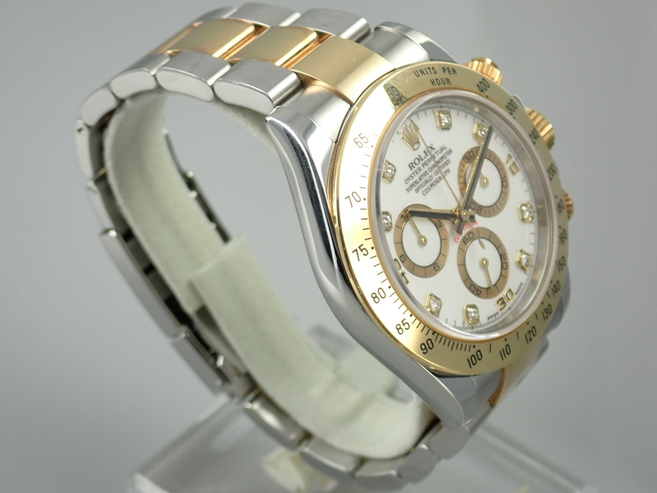 Rolex Daytona combination 8P diamond dial D serial