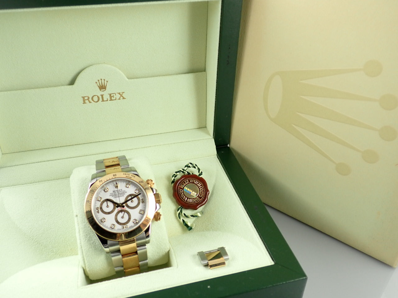 Rolex Daytona combination 8P diamond dial D serial