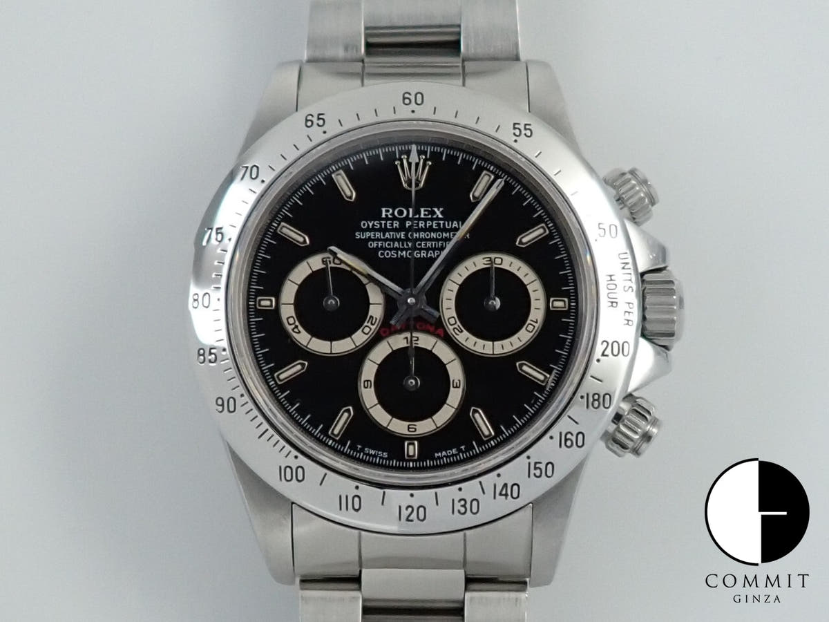 Rolex Daytona El Primero Ref.16520 SS Black Dial