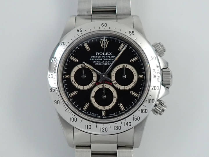 ロレックス デイトナ エルプリメロ Ref.16520 ステンレススチール ブラック文字盤