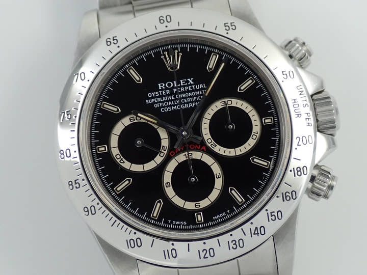 ロレックス デイトナ エルプリメロ Ref.16520 ステンレススチール ブラック文字盤