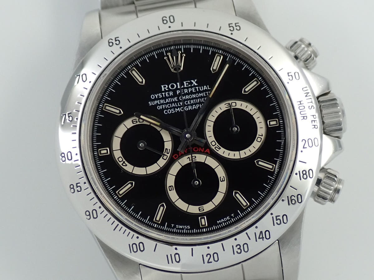 Rolex Daytona El Primero Ref.16520 SS Black Dial