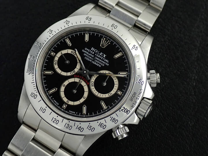 ロレックス デイトナ エルプリメロ Ref.16520 ステンレススチール ブラック文字盤